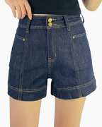 The Hudson Dark Indigo Denim Short