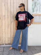 Chili Margs Tee -  Washed Black
