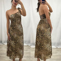 Wild Muse One Shoulder Midi Dress