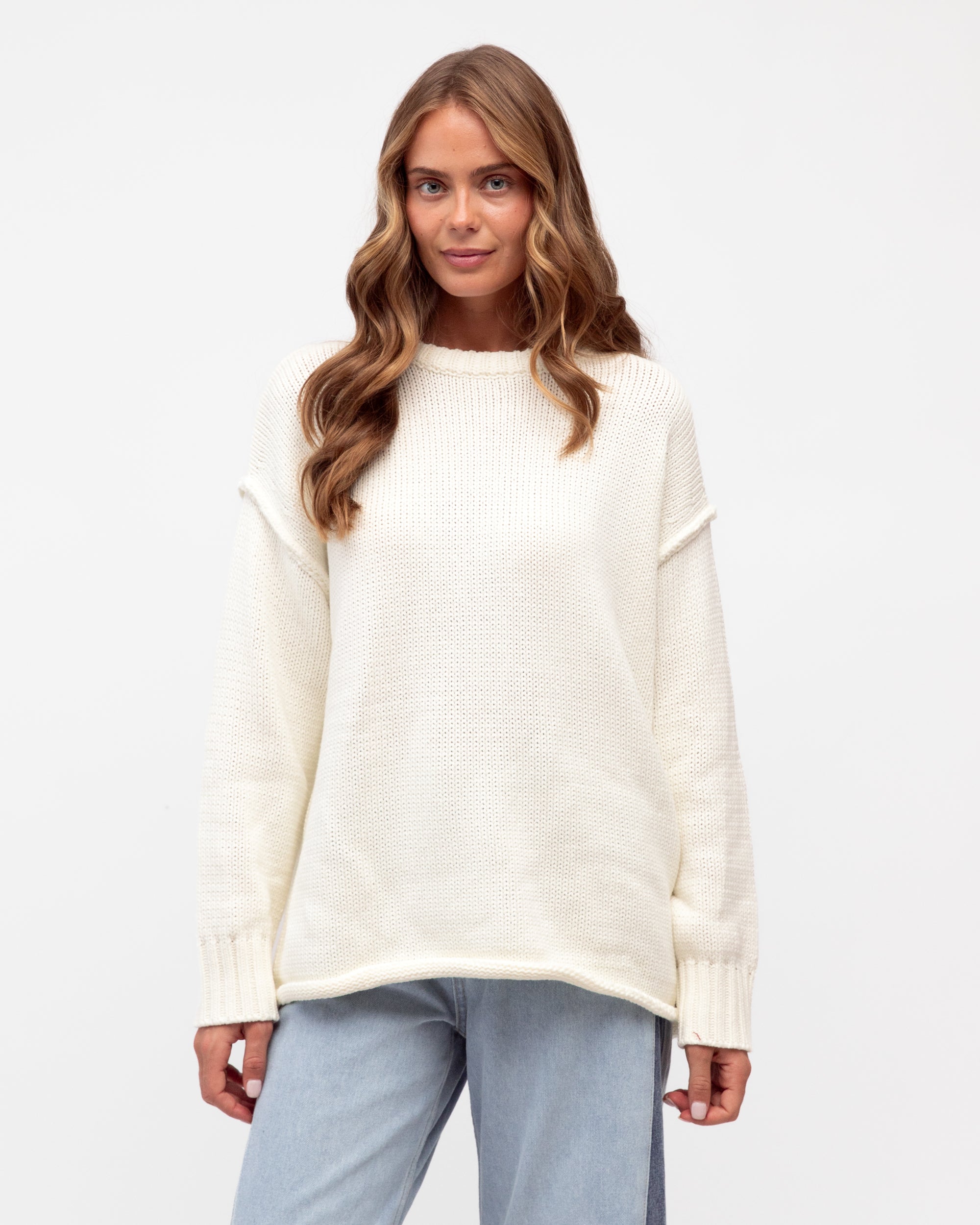 The Antonia Jumper — Cream