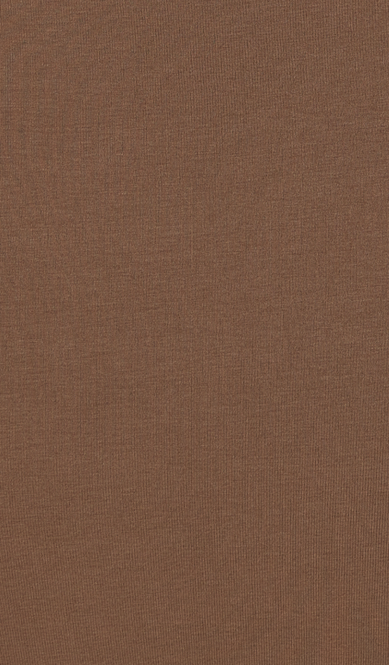 Off shoulder midi dress - Chocolate