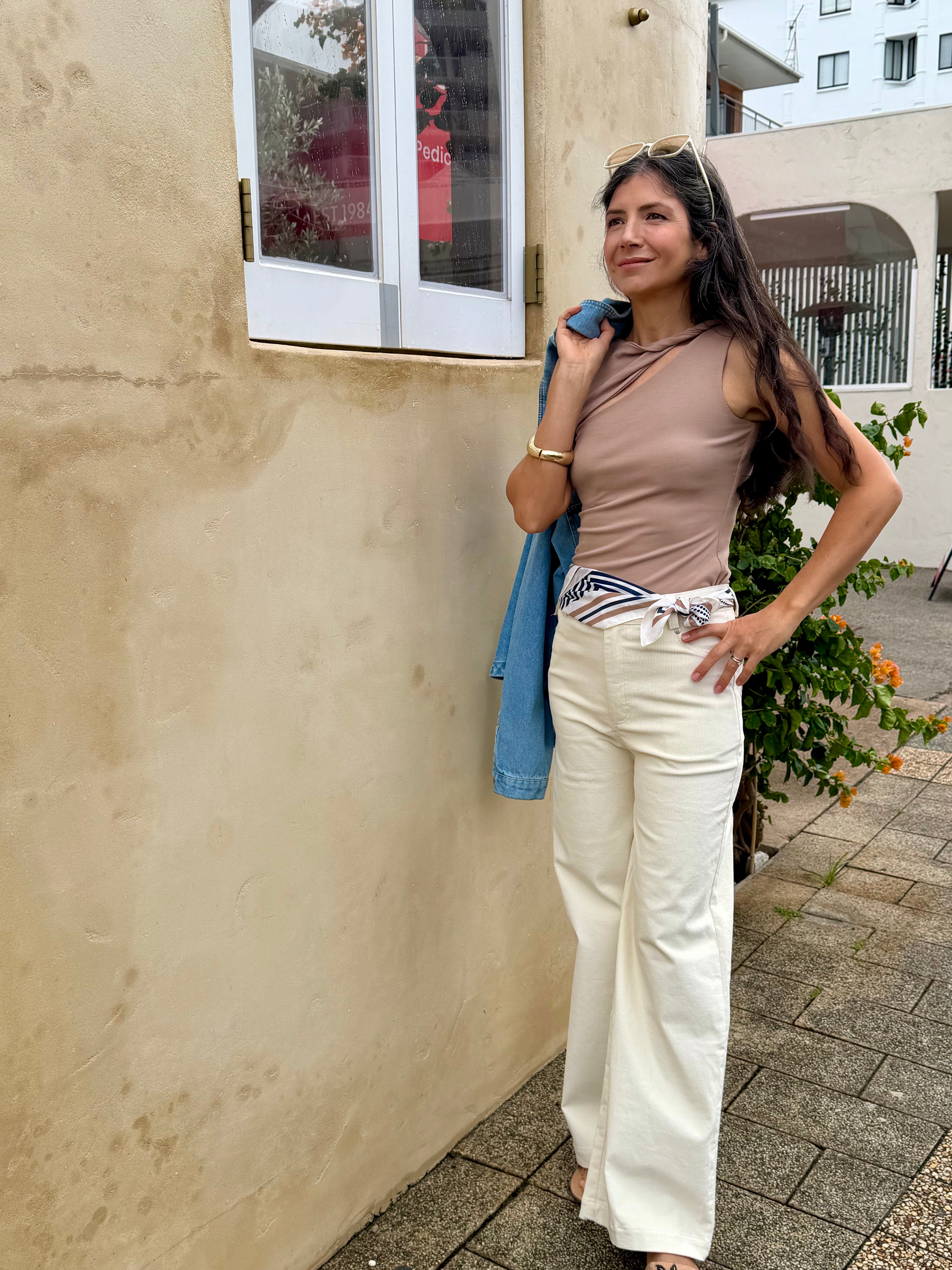 The Coastal Corduroy Wide Leg Pant