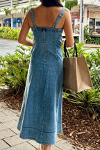 Hayleigh Denim Maxi Dress