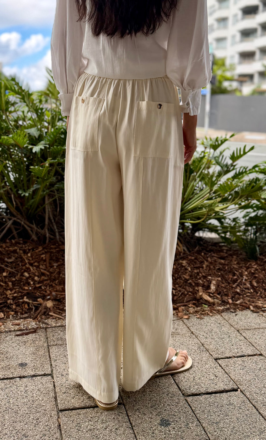 The Highway Pant - Buttercream