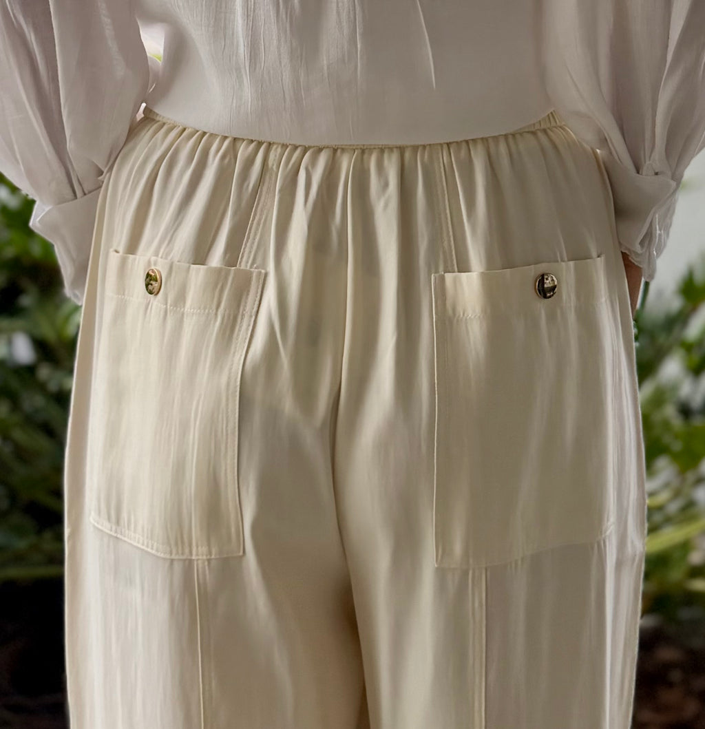 The Highway Pant - Buttercream