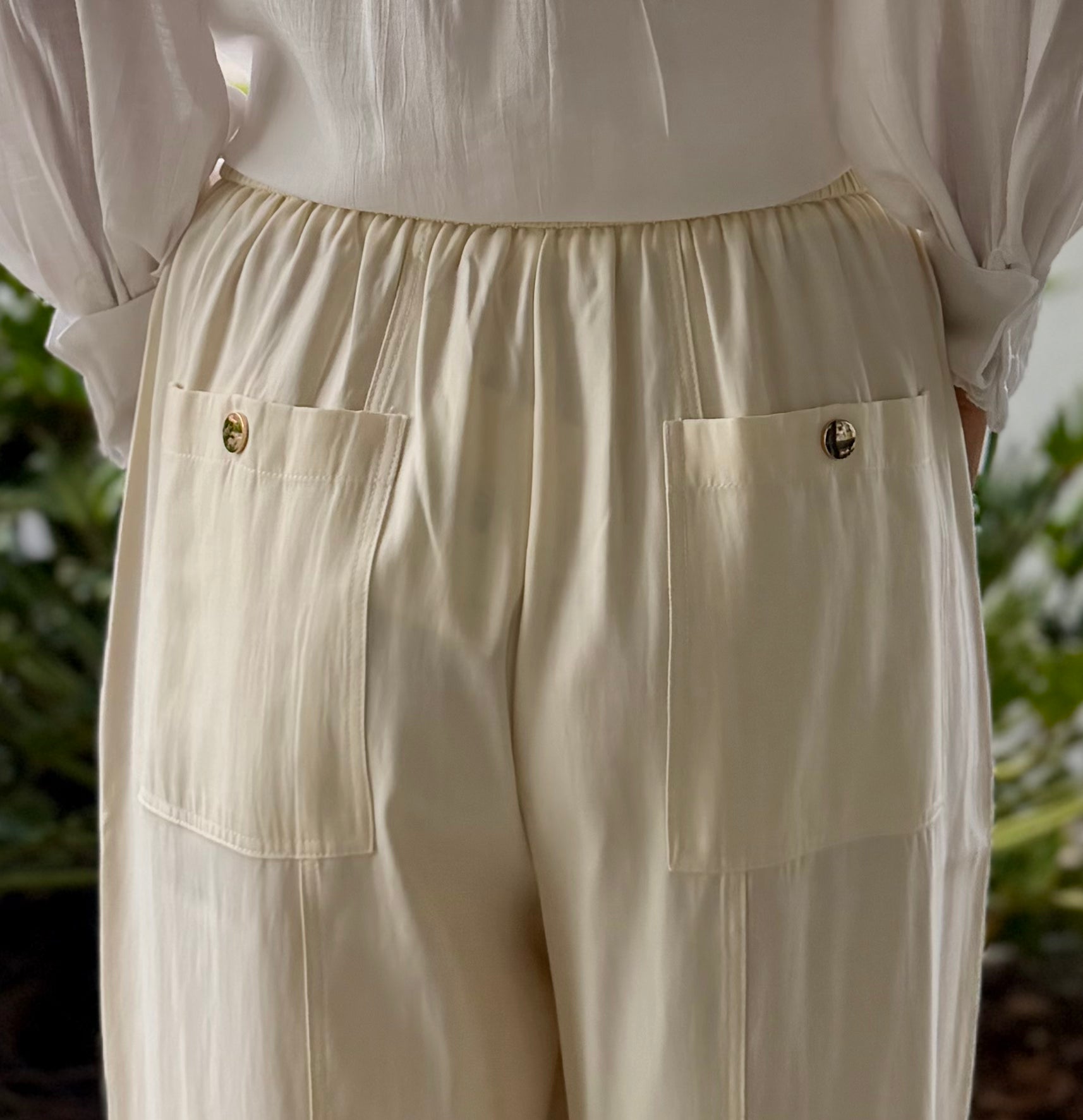 The Highway Pant - Buttercream