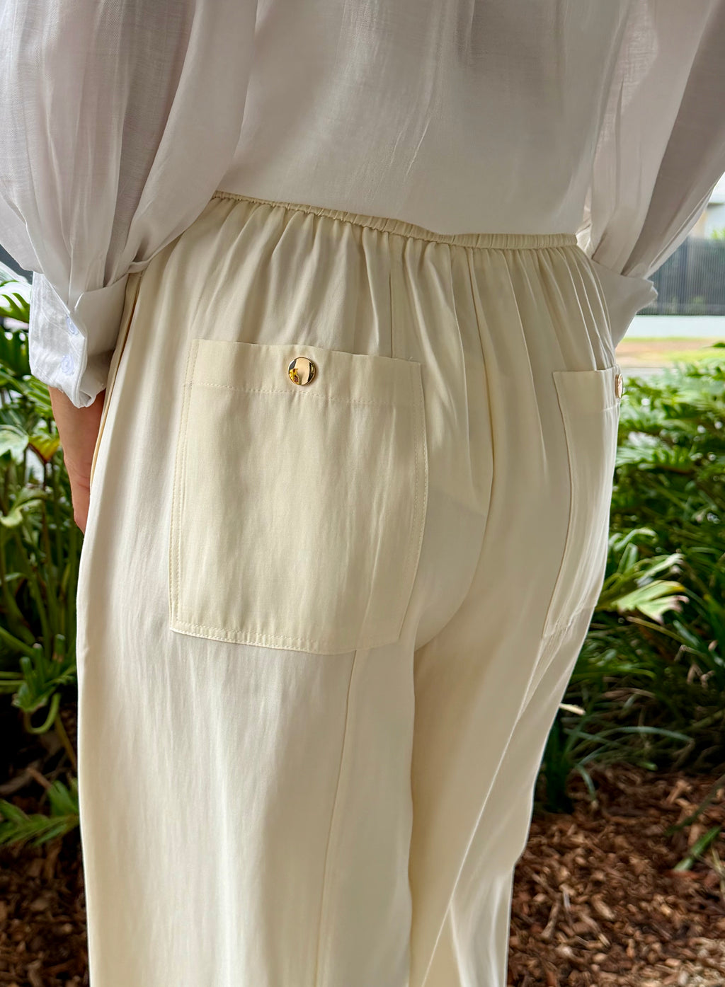 The Highway Pant - Buttercream