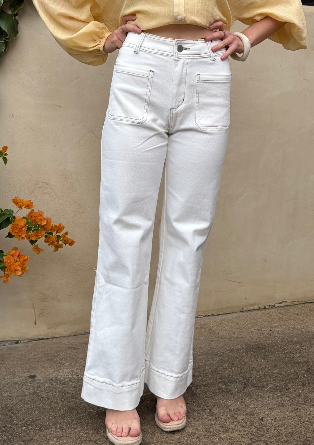 The White Haven Wide Leg Jean