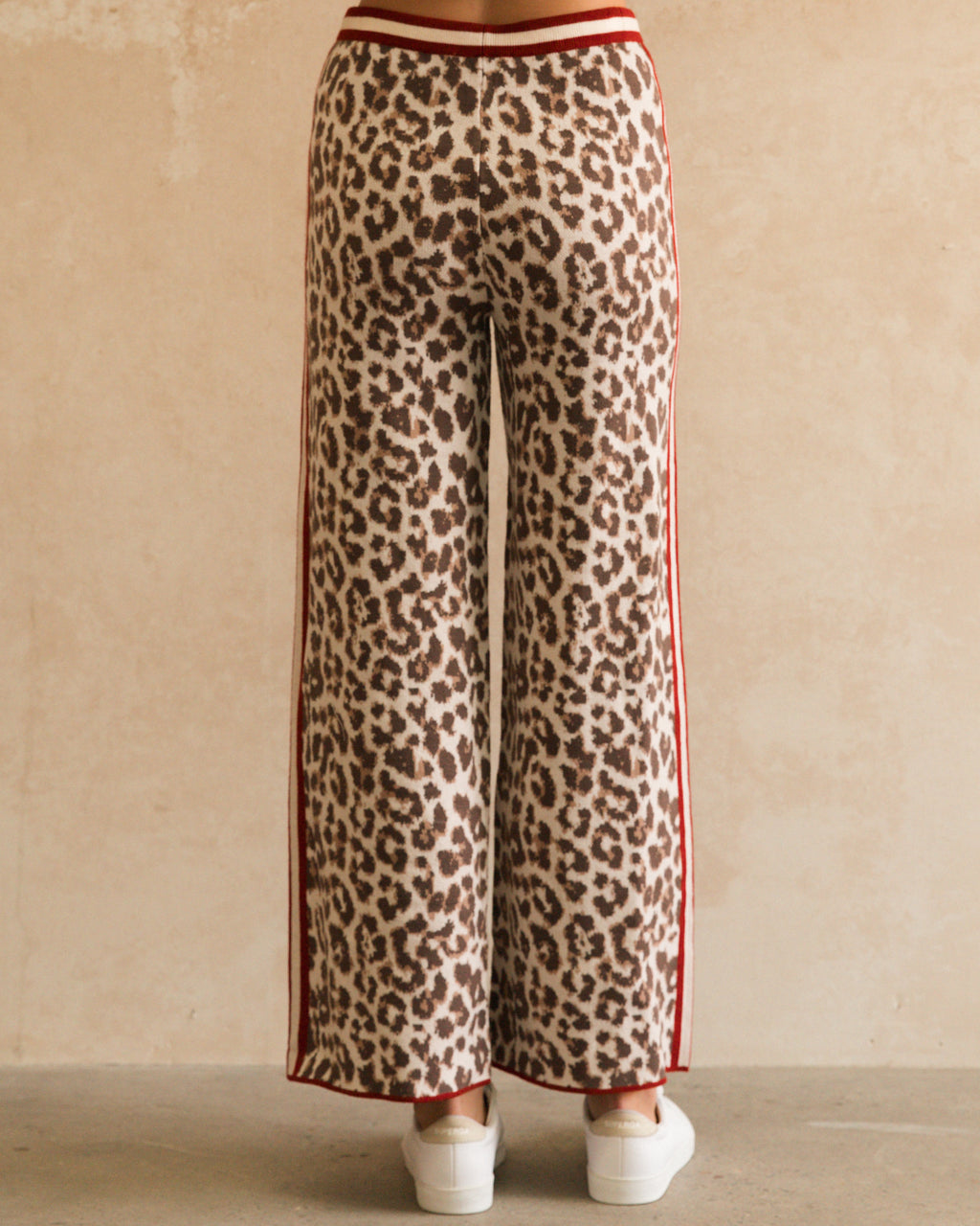 Savanna Chic Leopard Stripe Cardigan