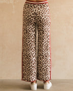 Savanna Chic Leopard Stripe Cardigan