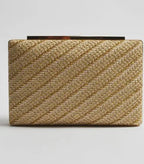 Weave Structured Clutch - 2 colours