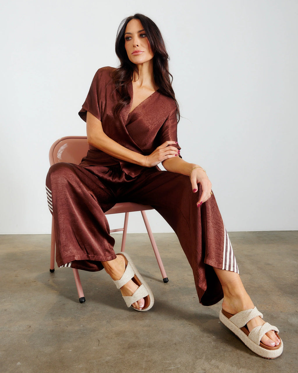 PORTOFINO FRONT RACER PANT - COCO