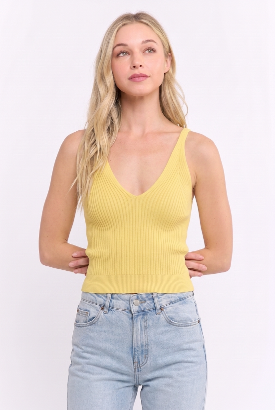 The Sunshine Knit Tank