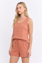 The Sadie Tank - Terracotta