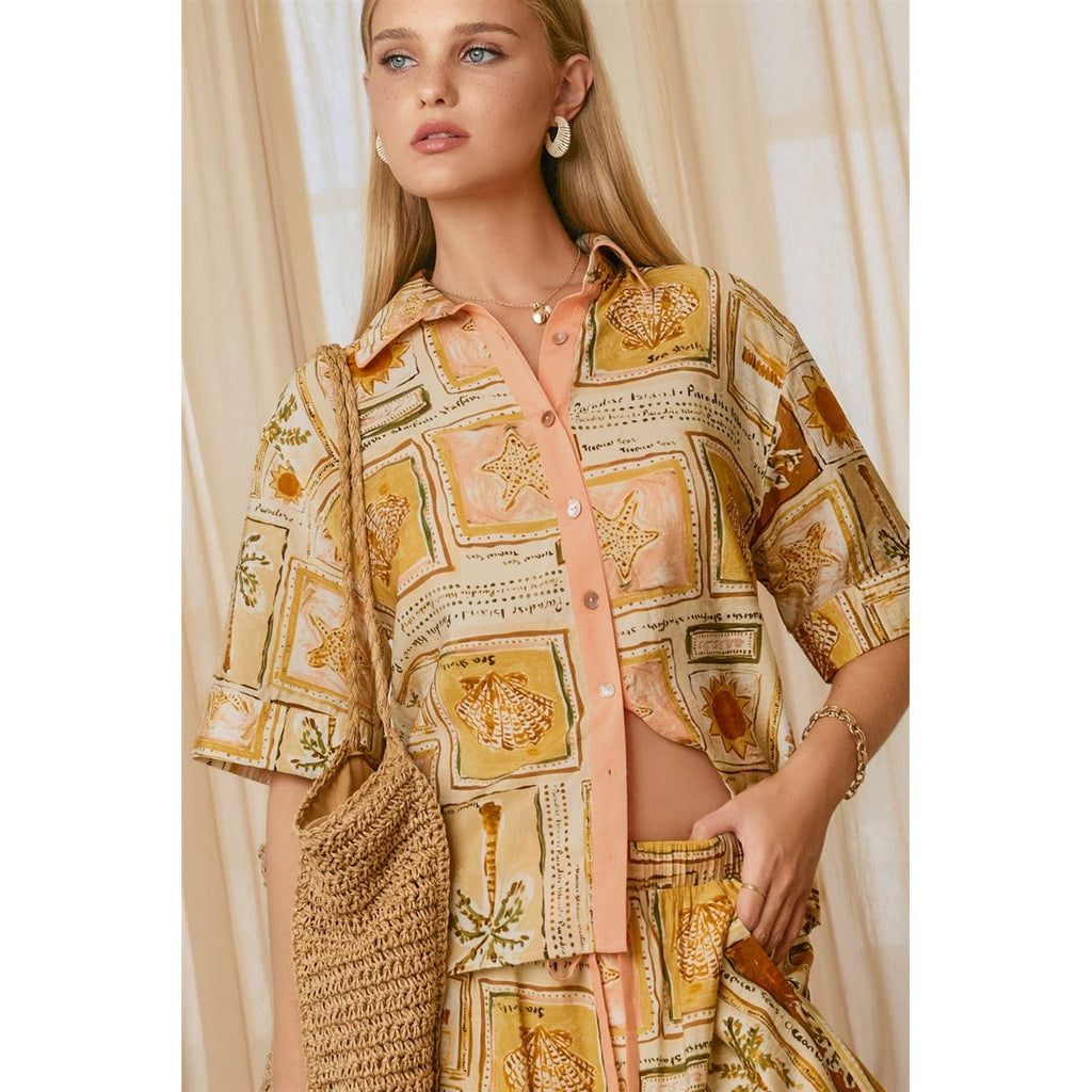 Paradise Postcard Shirt