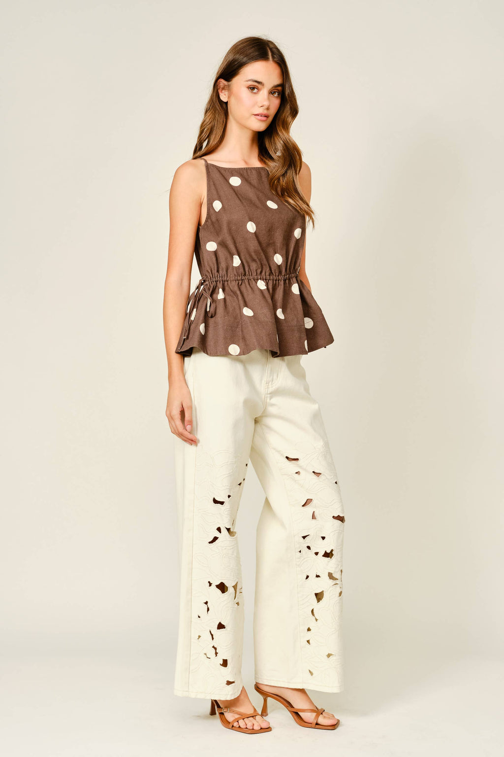 The Positano Eyelet Jeans