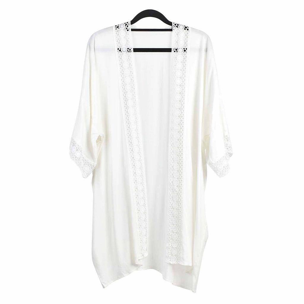 White Lace Kimono