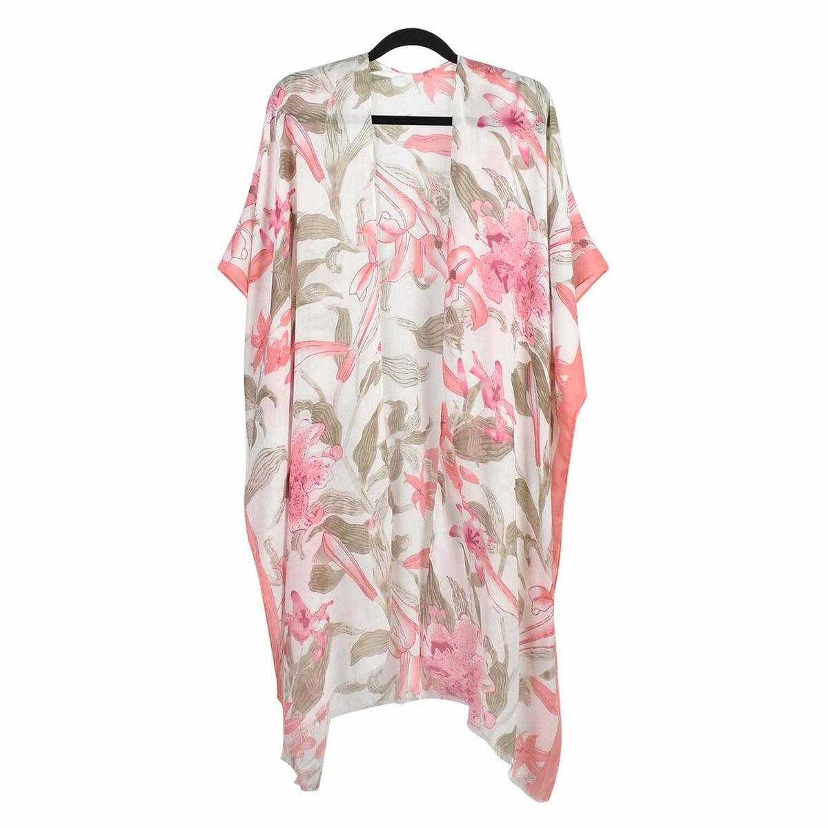 Floral Print Kimono