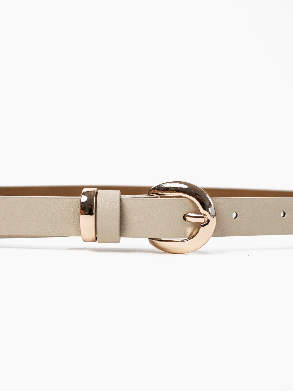 Paloma Thin Belt In Stone