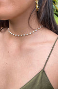 LANA NECKLACE - Freshwater Pearl & Japanese Delica Beads