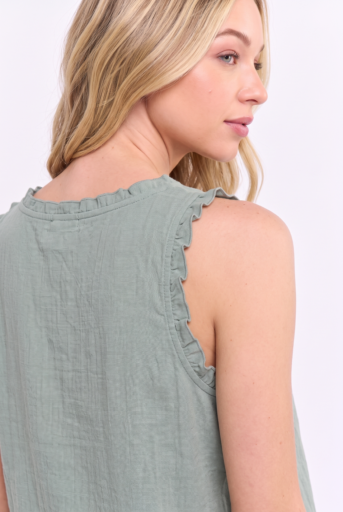 The Sadie Tank - Sage Green
