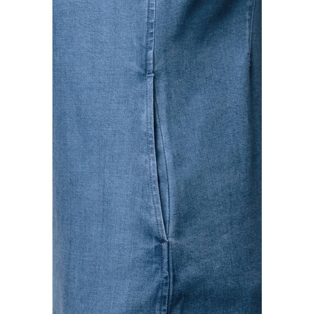 Evie Denim Mini Shift Dress