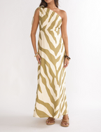 Palma One Shoulder Maxi Dress