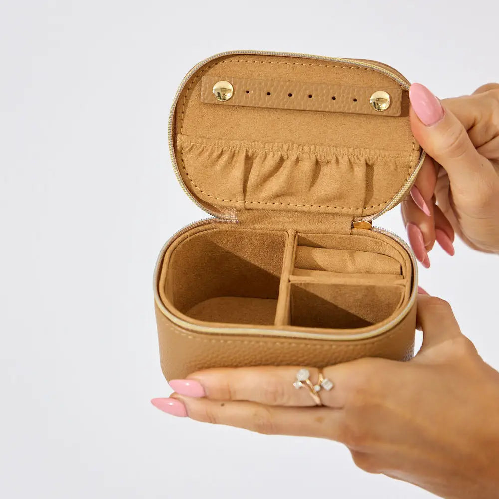 Jewellery Box - Beige/ Small