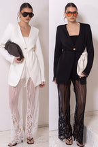 The Ivory Romance Lace Pants