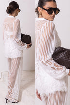 The Ivory Romance Lace Blouse