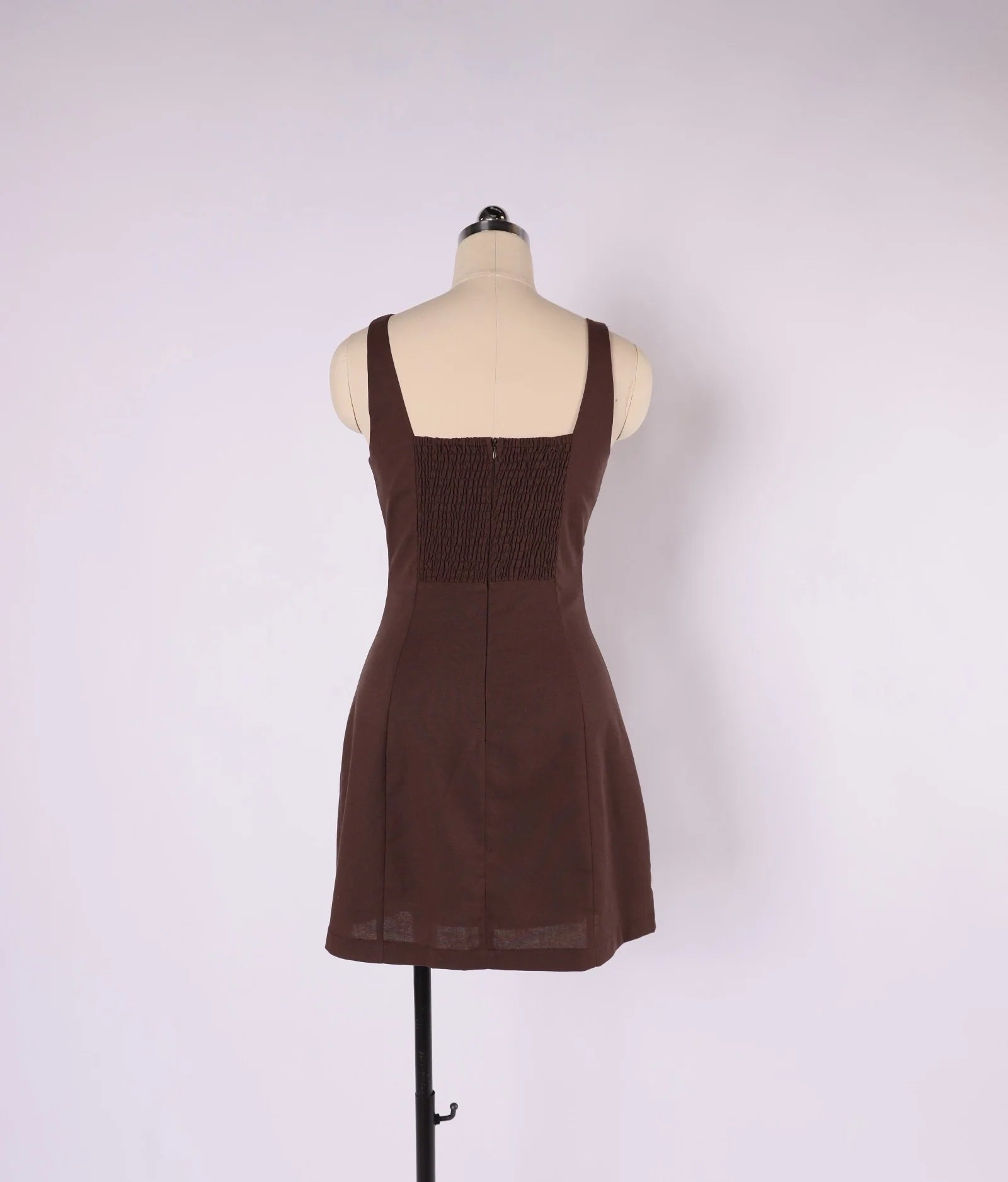 The Lexi Mini Dress - Bitter Chocolate