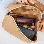 Cosmetic Beauty Bag - Set of 3 in Beige