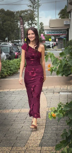 The Merlot Love Dress