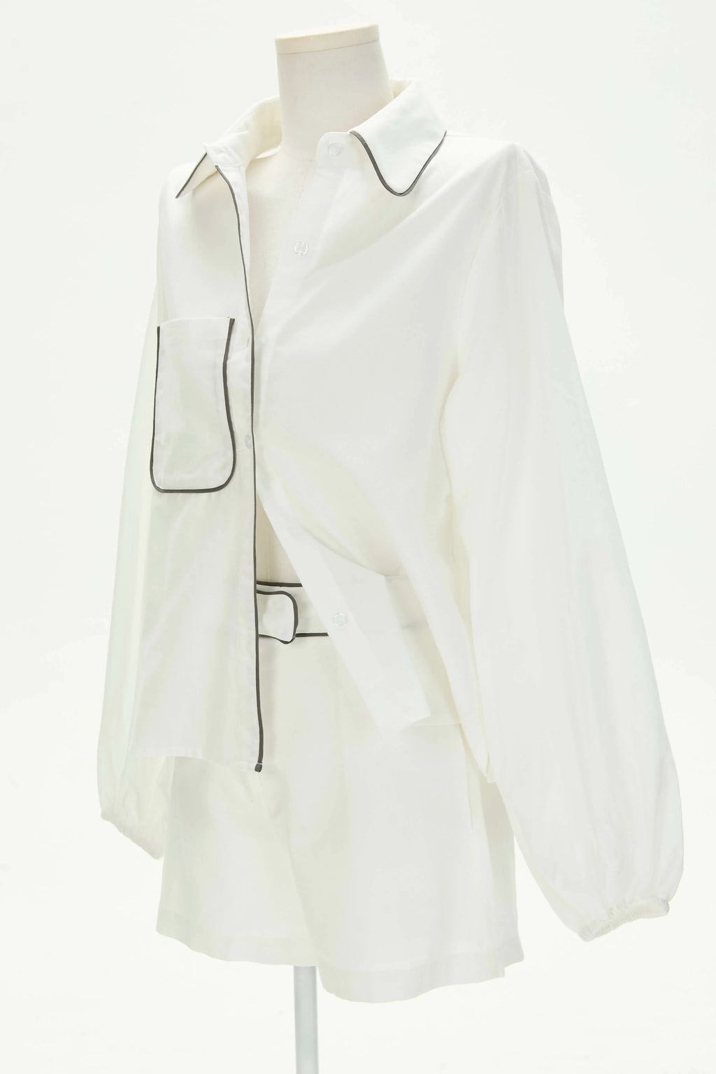 Monochrome Muse Set - Top & Shorts