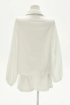 Monochrome Muse Set - Top & Shorts
