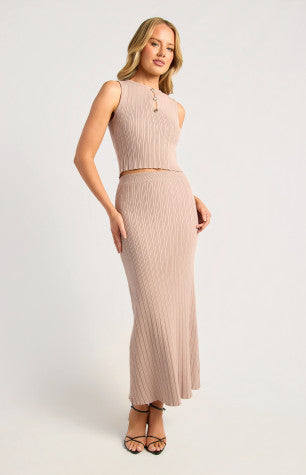 Sunkissed Sands Knit Set - SKIRT
