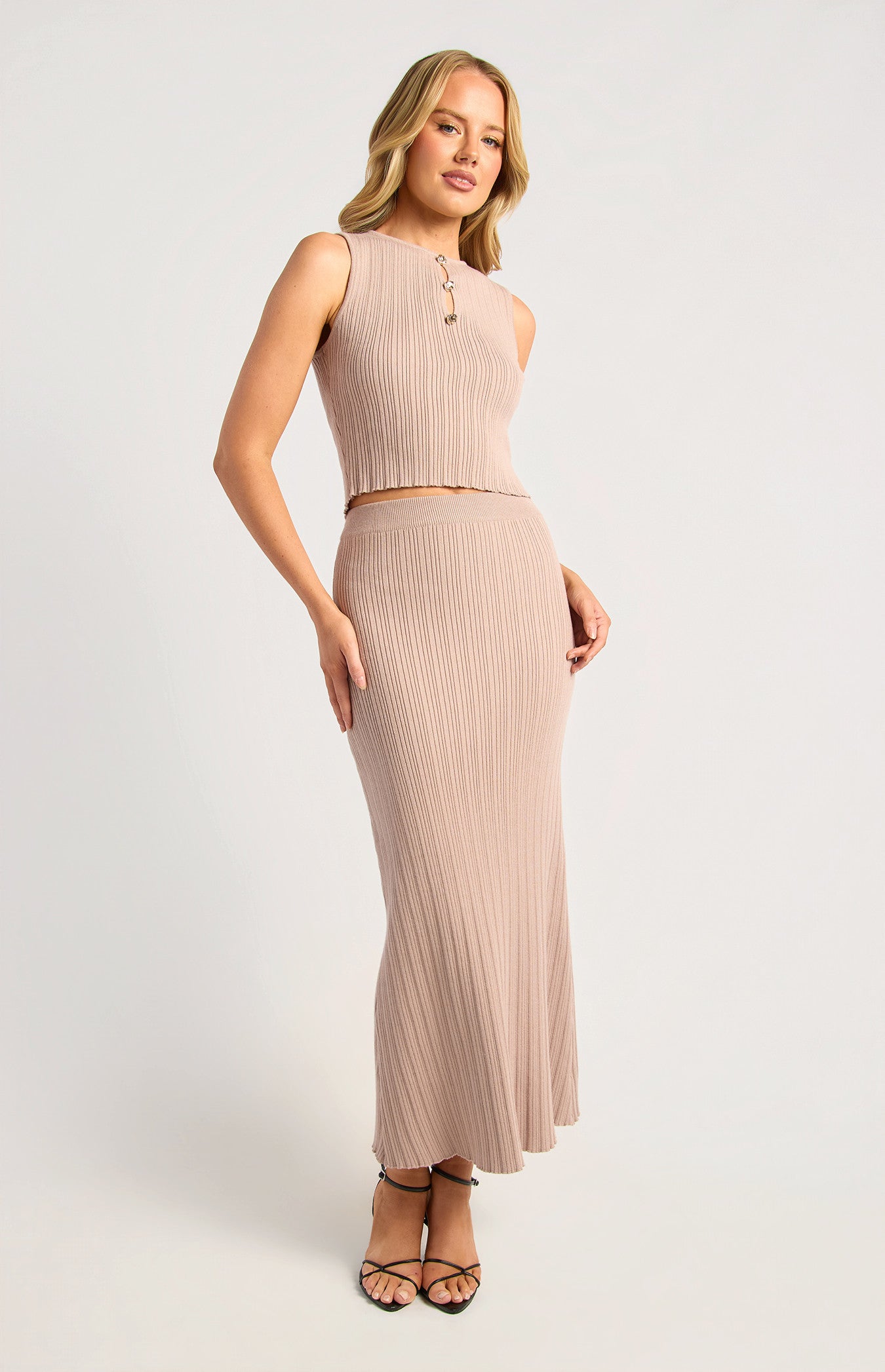 Sunkissed Sands Knit Set - Top