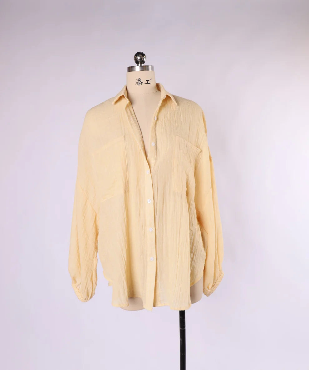 Smooth Like Butter Button-Up Top